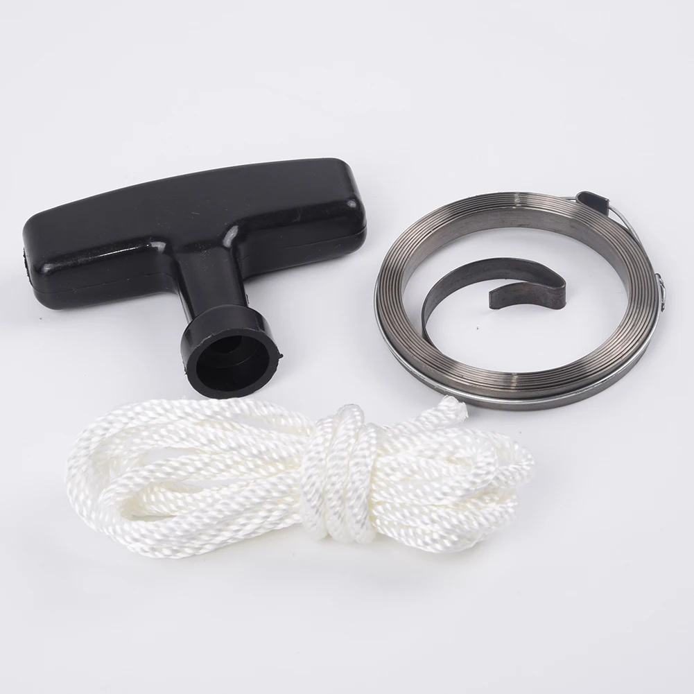 Brand New Starter Spring Engine Recoil Parts Replacement Handle Grip Kit Rope Set 28442-ZH8-003 Yard 5.5HP 6.5HP