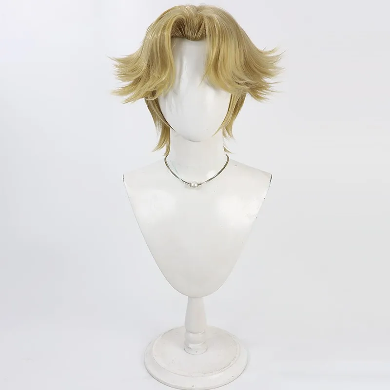 アイデンティティ V 警察官レストレッドコスプレウィッグアニメゲームロールプレイパーティー衣装小道具人工毛耐熱繊維