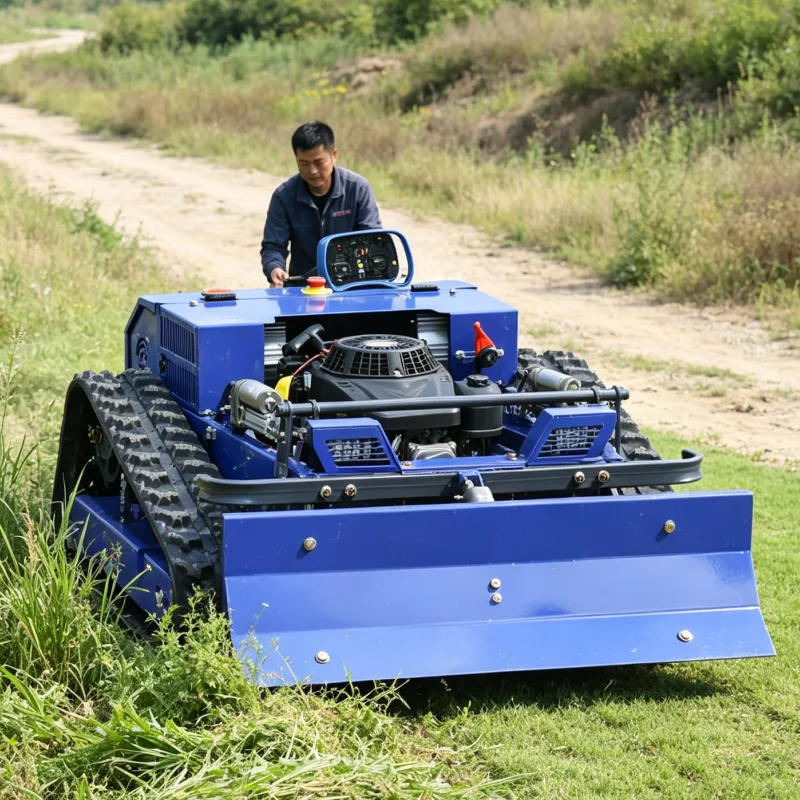Customized Commercial Special Lawn Mower Robot Remote Control Lawn Mower For Scenic Area Orchard Farm Public Green Lawn