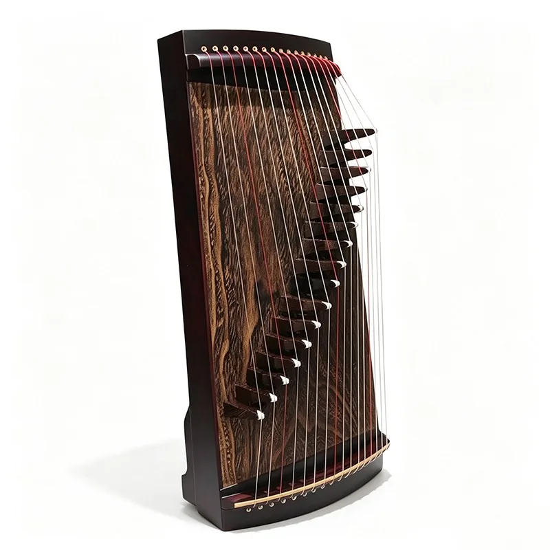 60CM Guzheng 16 String Wooden Digging Zither Adults Students Beginner Playing Performance Guzheng Portable Plucking Instrument