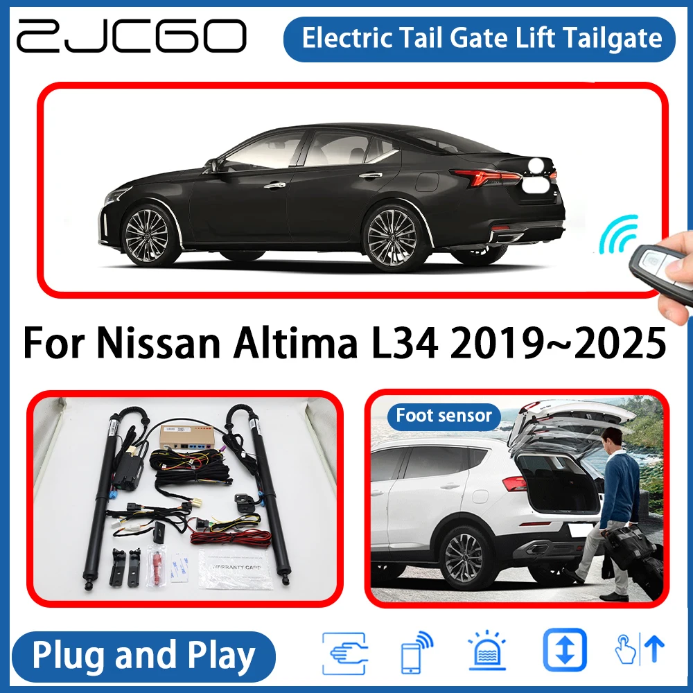 

for Nissan Altima L34 2019~2025 Automatic Powered Tailgate Power Liftgate Electric Tail Gate Lift Assisting System