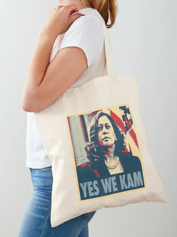 Kamala Harris - Yes We Kam Tote Bag Women's shopper bag Canvas Women's bags Tote Bag