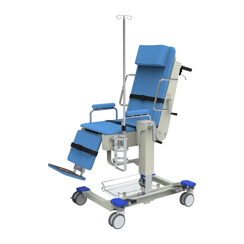 Adjustable Height Medical Disabled Chair Hospital Bed Equipment Device Stretcher