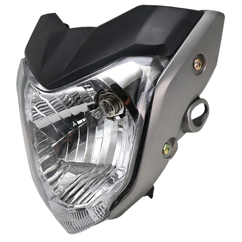 Motorcycle Headlight Light with Bulb Bracket Assembly light lamp Light for Fz16 Ys150 Fzer150