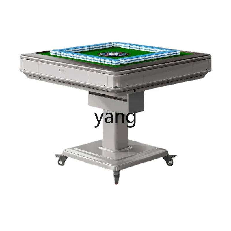 

Yjq Folding Mahjong Machine Automatic Mute Electric Integrated Silent Mahjong Table Heating Dining Table Dual-Use