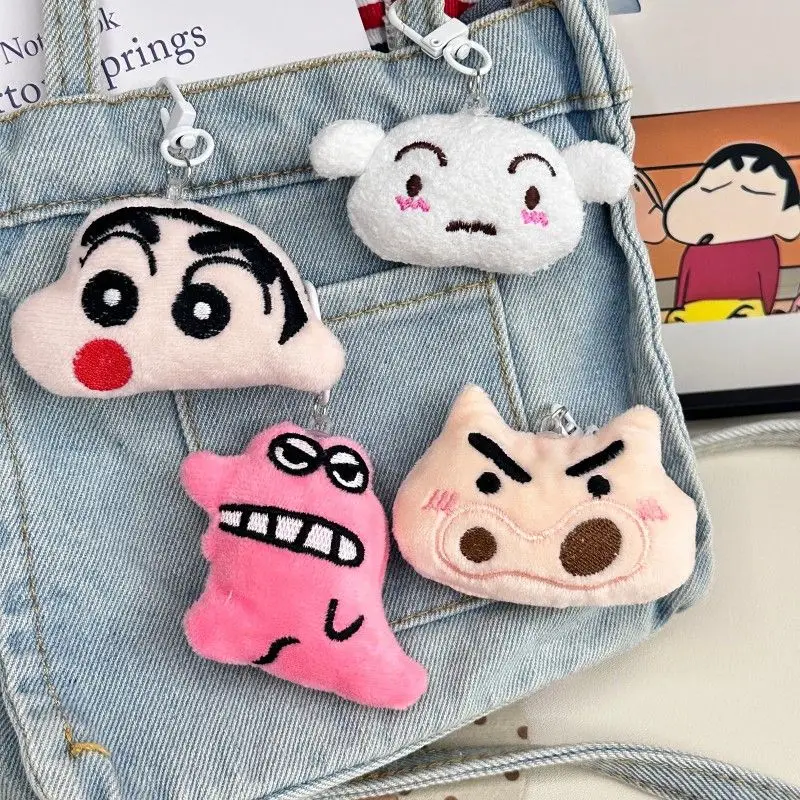 

Kawaii Crayon Shin-chan Boochan Plush Pendant Anime Cartoon Student School Bag Backpack Mini Keychain Jewelry Birthday Gift Girl