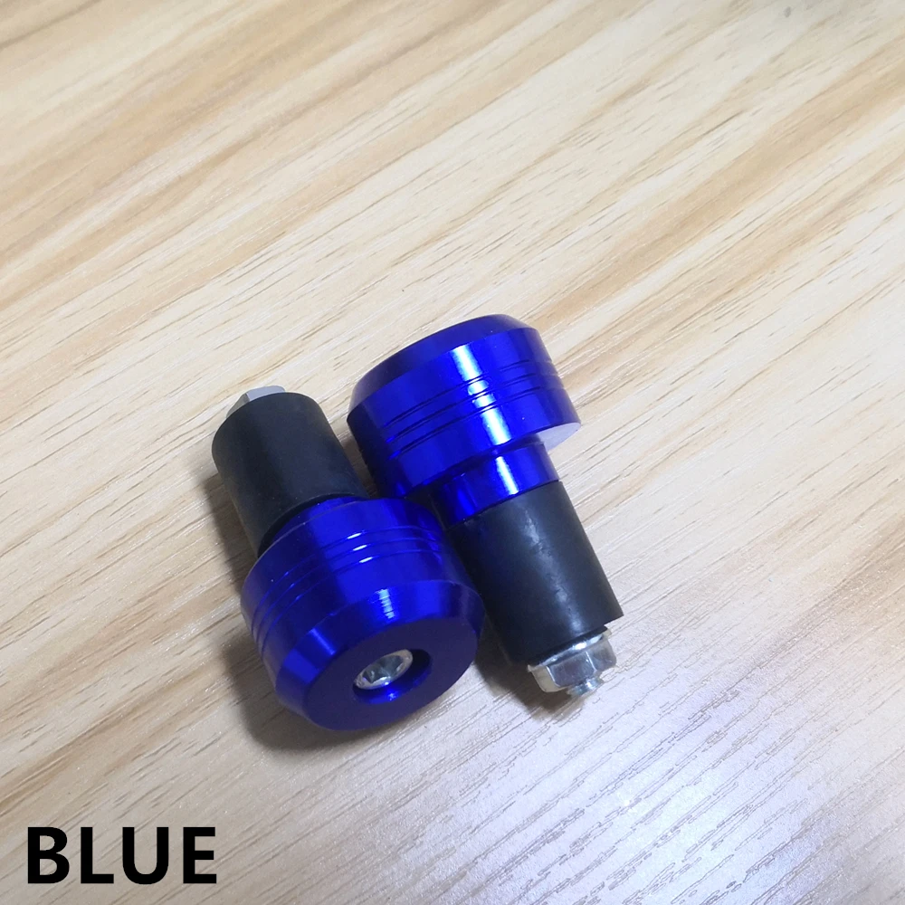 Universal 7/8 "CNC Motorrad Lenker Bar Ends Griffe Slider Vibration Lenker Slugs Stecker Griff Bar Sliders Dirt Bike