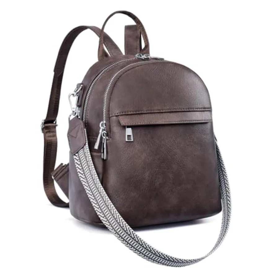 

Small Backpack Purse for Women Leather Mini Convertible Designer Backpack Travel Shoulder Fashion Bag