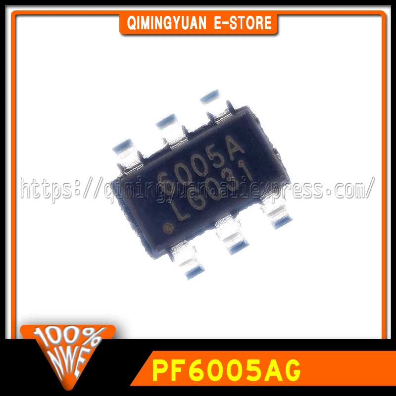 50PCS/LOT PF6005AG SOT23-6 100% New Original In Stock