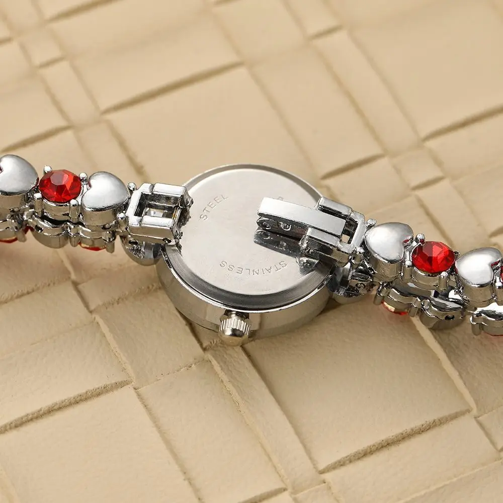 INS Steel Strap Luxury Wrist Watches Versatile Fashion Style Ladies Bracelet Watch Round Small Dial Quartz Watch Girls Gift