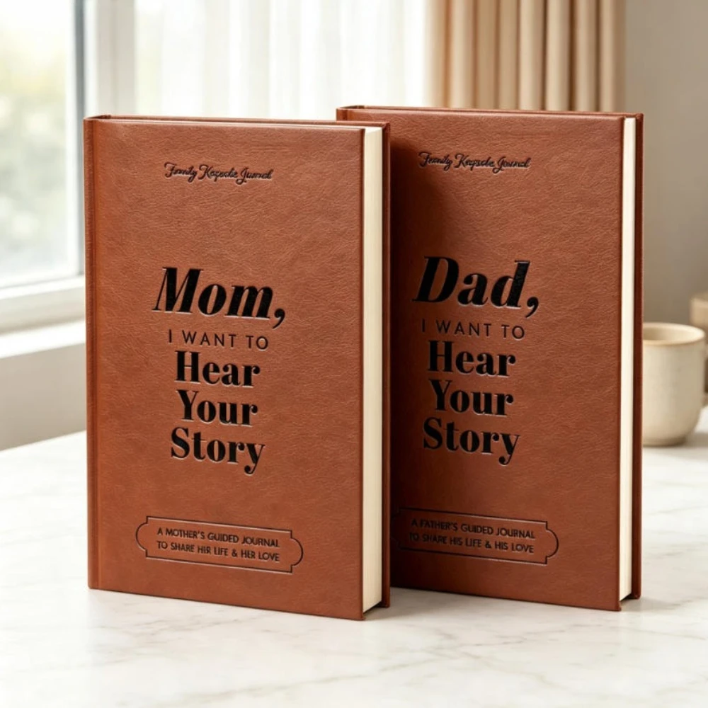 Mom, I Want to Hear Your Story - A Mother's Guided Journal, Family Keepsake Notebook, Memory Book for Mom, Gift for Mother's Day