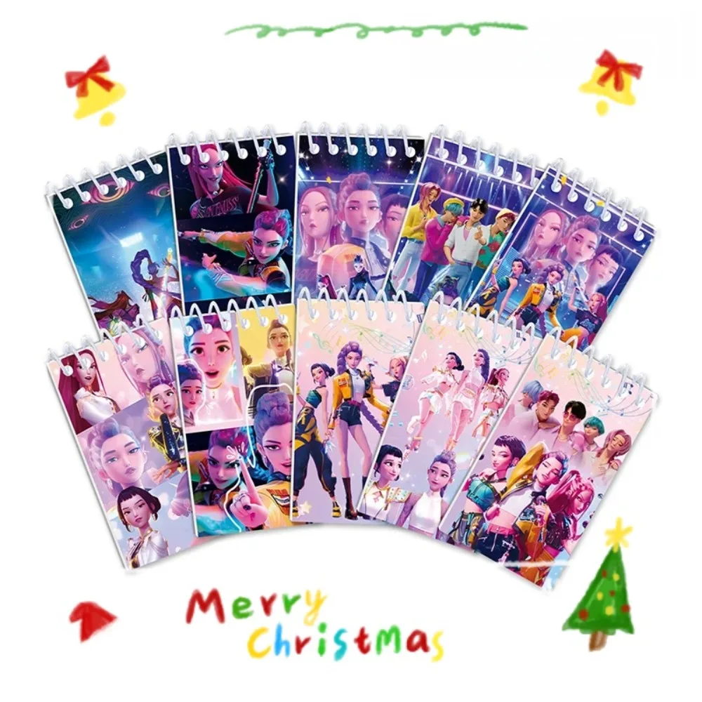 Nuevo cuaderno Kpop Demon Coil, libro de Anime Huntrix, cuaderno decorativo, regalo de fiesta para invitados, suministros de fiesta de cumpleaños, guerrero Kpop