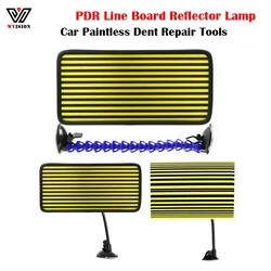 PDR Reflector Lamp Stripe Line Board Adjustment Light Car Body Paintless Dent Repair Remove Tool Wire Light Pump Suction Cup