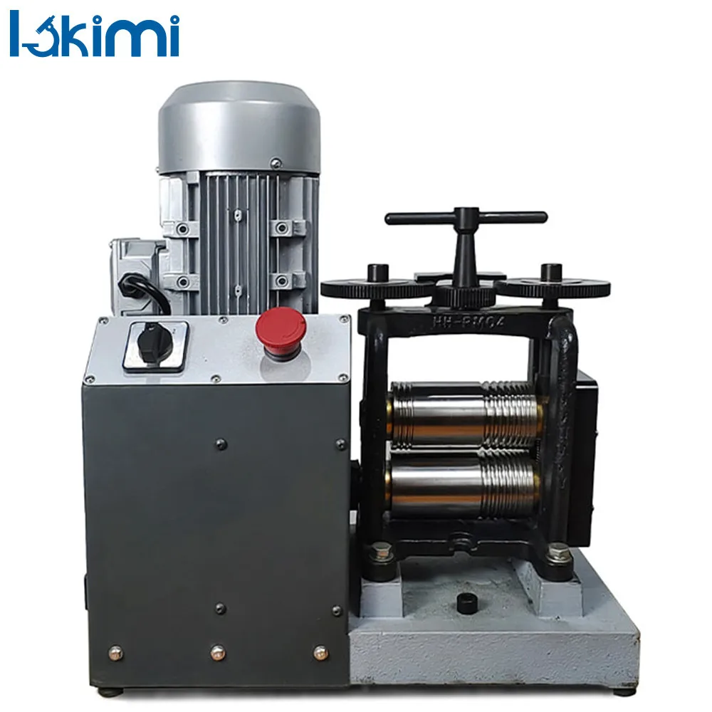 

Single Head Electric Rolling Mill 130MM Machine Speciality Jewelers Designer Tabletting Jewelry Flat & Wire Tool LK-RME01