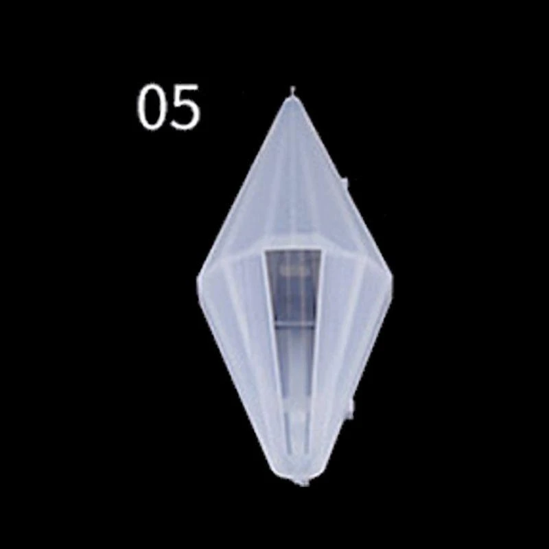 

F42F Resin Pendulum Molds Silicone Crystal Molds Epoxy UV Resin Molds for Resin Jewelry Pendant Making DIY Craft Tools