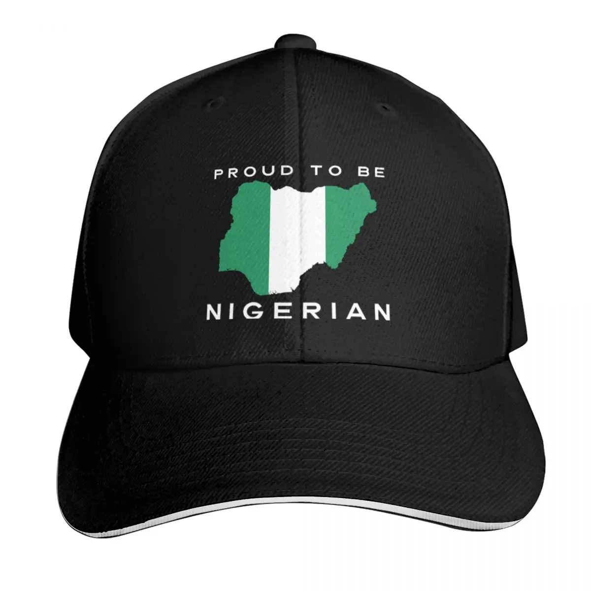 Proud To Be Nigerian Native Country Flag Gift Design Baseball Cap Men Women Casual Summer Sport Sun Cap