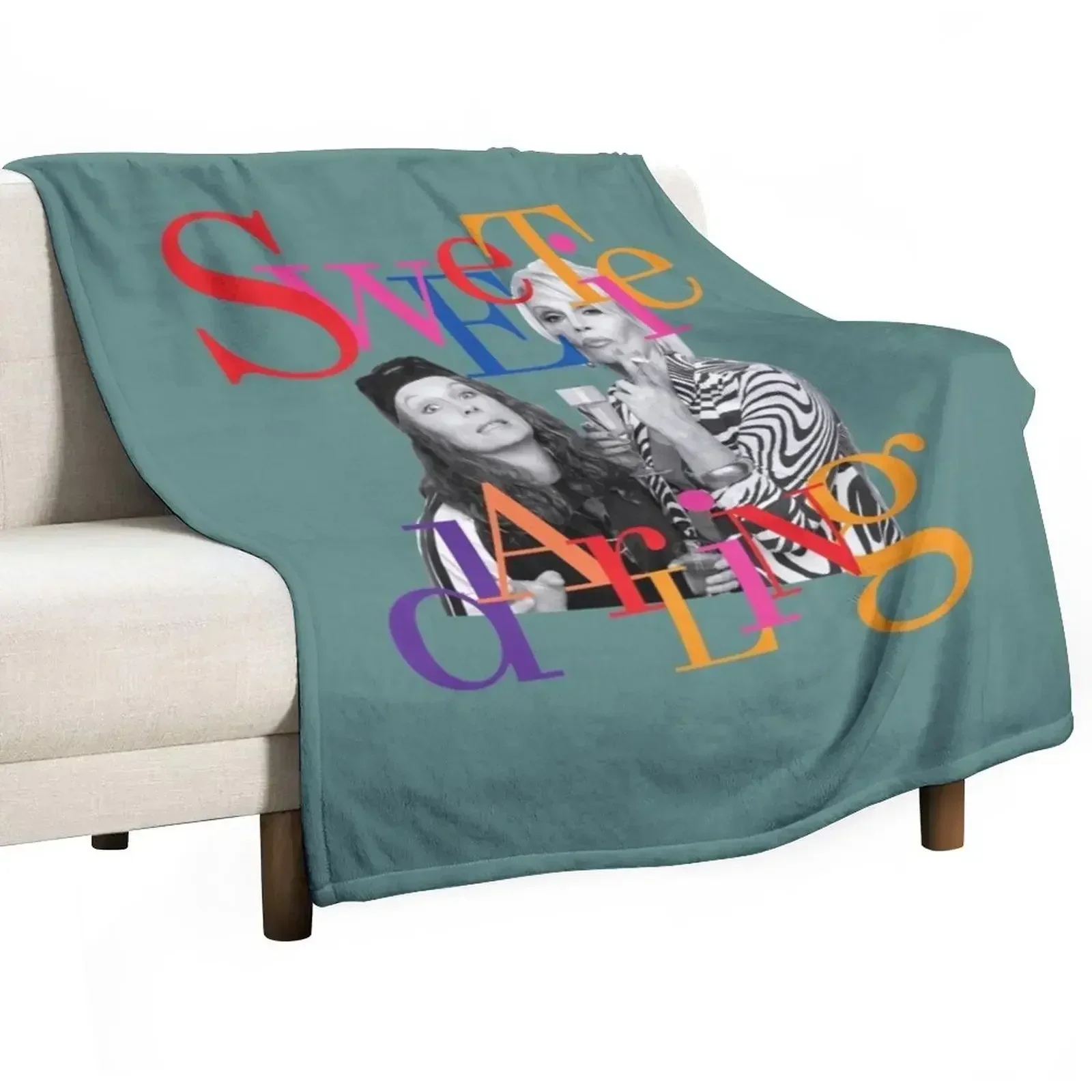 Eddie Patsy are the Best Sweetie Darling Throw Blanket Heavy Beach Warm Winter beds Luxury St Sofa Throw Blankets