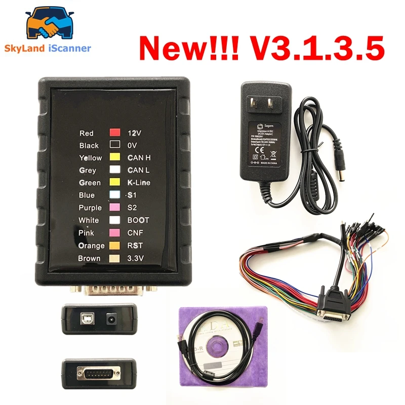 NEW V3.1.3.5 Universal ECU AMT BST Tool For BMW For Benz For VOLVO For VAG Online/Offline Read&Write V1.0.10.9 MG1 MD1 Protocols