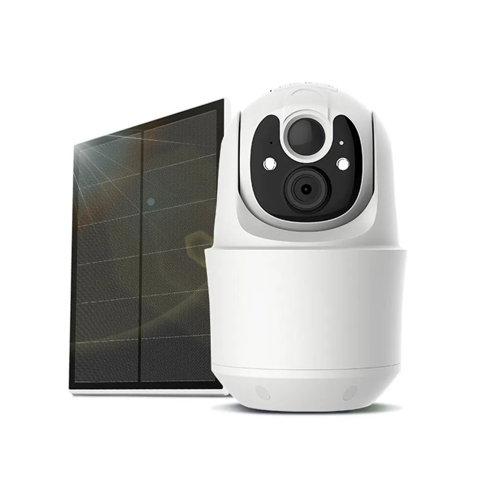 4MP WiFi Solar Panel Battery Camera PTZ PIR Wifi PTZ Camera solar powered 1080P PTZ Camera dual light PTZ IP Camera