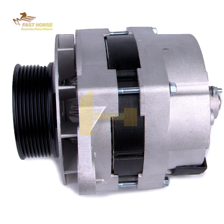 Детали двигателя ПК 390050   2502-9007A Alternador 24V 60A Dynamo Подходит для двигателя Doosan DH220-5 DH265 DB58 DB58T Генератор переменного тока