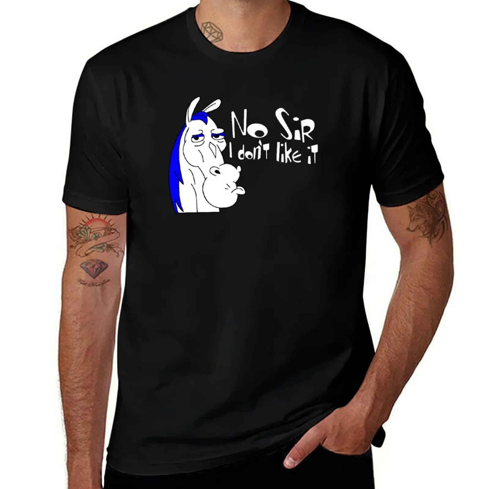 

No Sir, I Don_t Like It T-Shirt Short sleeve tee summer tops mens graphic t-shirts anime