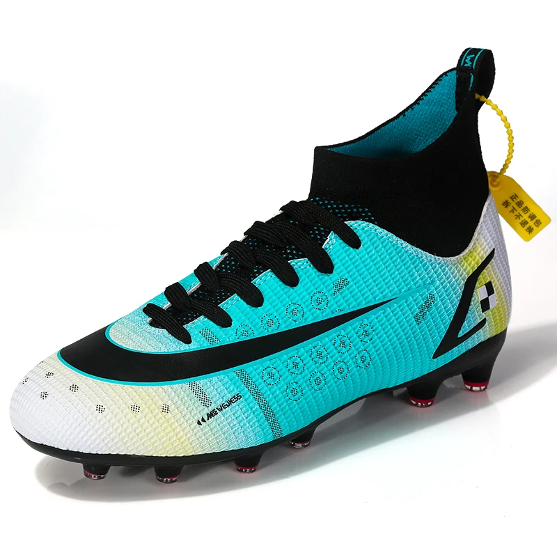 

Football Boots Men Soccer Shoes TF/FG Outdoor Soccer Cleats Lawn Training Sneakers Kids Futsal Footwear Tenis Soccer Hombre