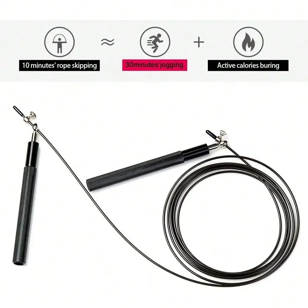Adjustable Speed Jump Rope for Fitness Strength Training And Body Workout Portable for Home And Outdoor Use