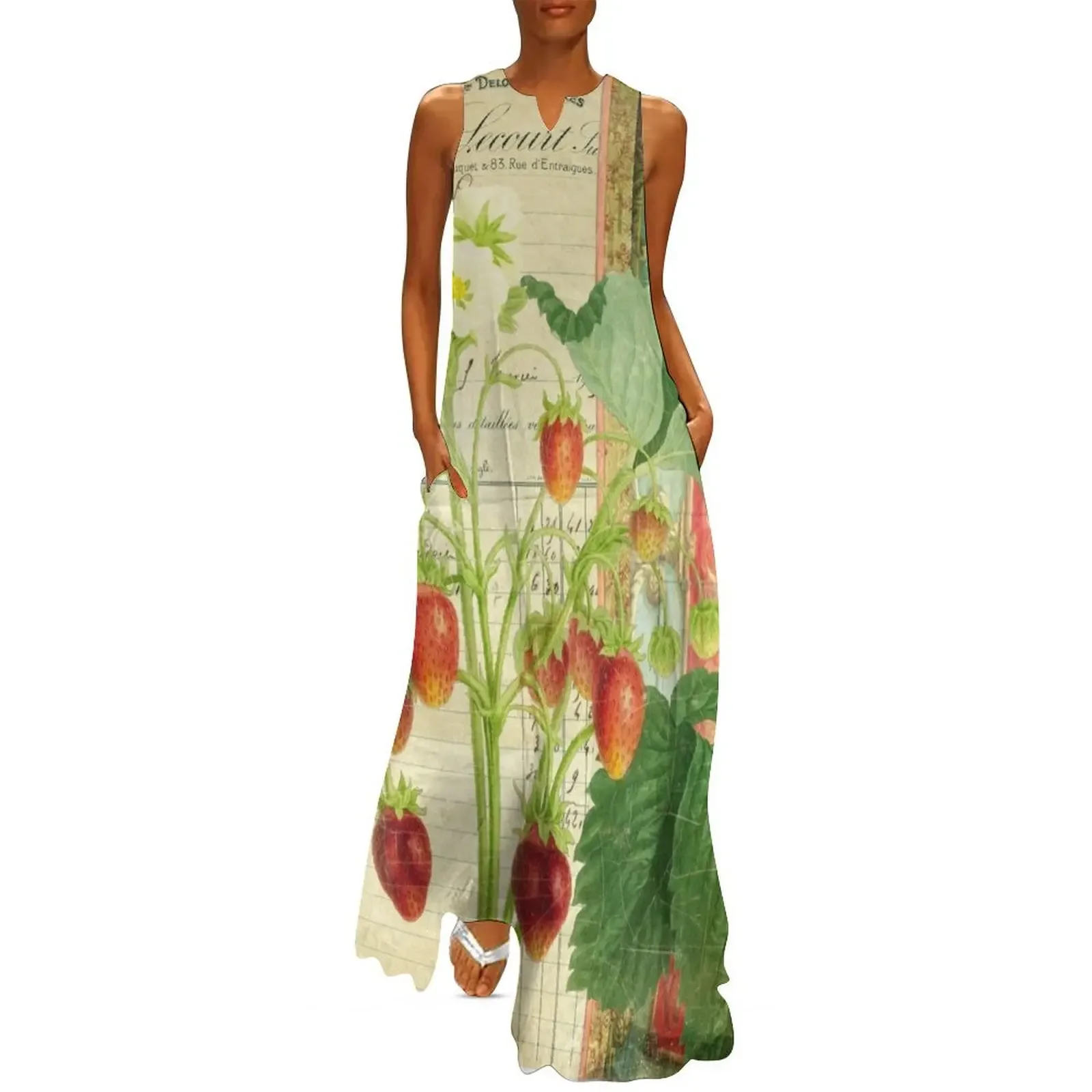 

Fraises à la Crème Long Dress fairy dress evening dresses ladies prom dress summer women's 2025