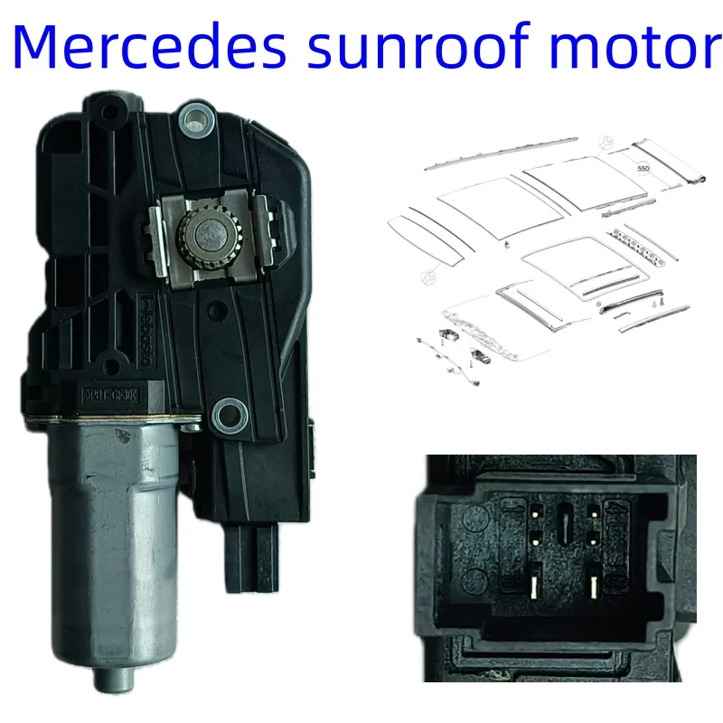 NEW Sunroof Lift Motor Assembly Panoramic Sunroof Variable Speed Motor For Mercedes Benz GLE 350 D E 4MATIC A2139067003. Sunroof