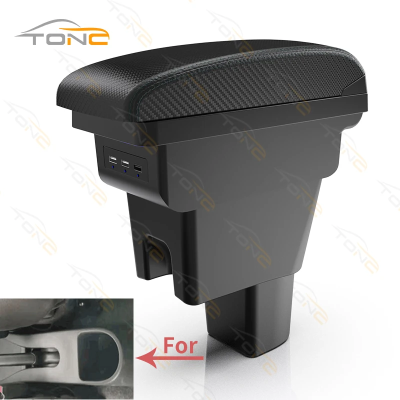 

For Suzuki Celerio Armrest For Celerio Armrest box Modification Parts Add Storage Box Car Accessories Details USB Multifunction