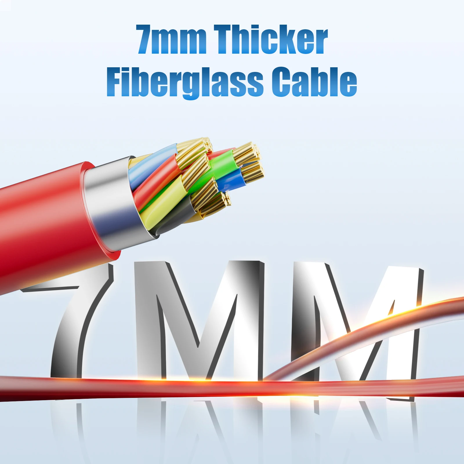 كاميرا الصرف الصحي Borescope مع محدد موقع 512 هرتز، كاميرا IPS 1080P مقاس 10 بوصة مع كابل 7 مم 30-60 متر، التسوية الذاتية التلقائية، بطارية 4500 مللي أمبير في الساعة