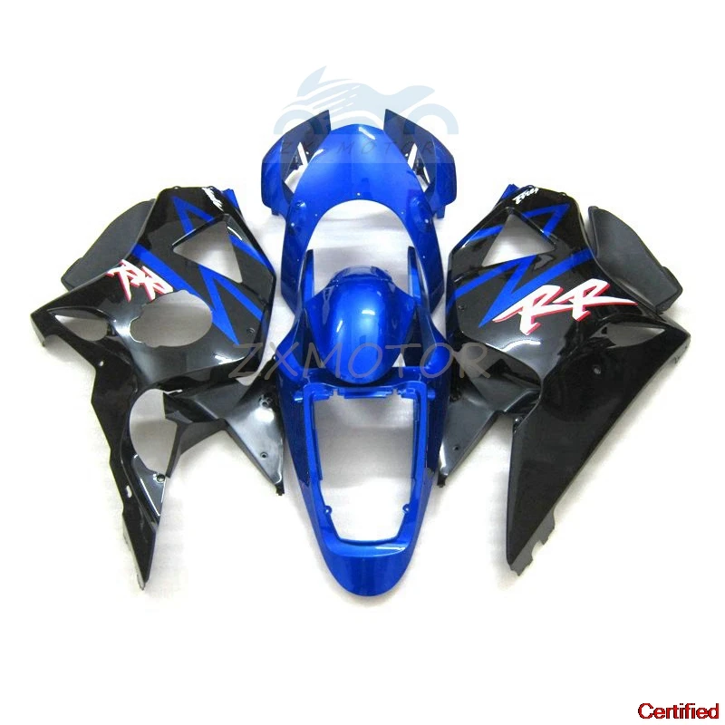مجموعة هدايا جديدة لـ 2002 2003 HONDA CBR900RR 954 أجزاء انسيابية طلاء مخصصة CBR954 02 03 k2 k3 أزرق أسود NJ20