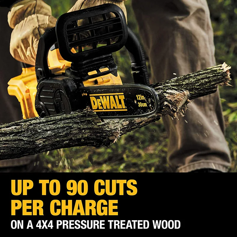 DEWALT DCM565 18V/20V XR Brushless Cordless 30cm Chainsaw Garden Wood Cutting Electric Saw 12\'\' Bare Tool