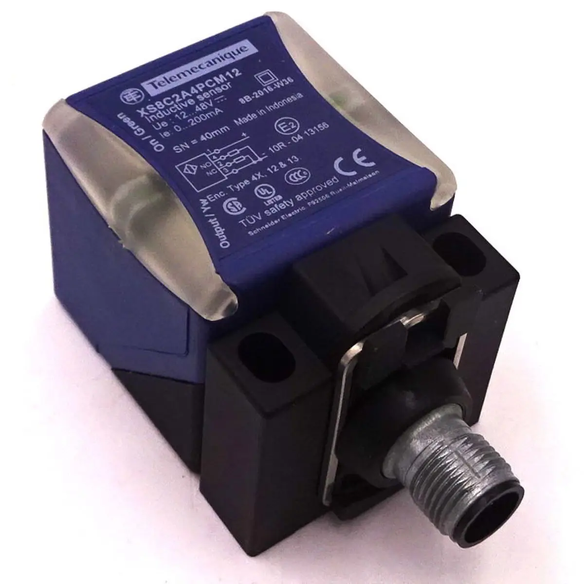 xs8c2a4pcm12-capteur-inductif-xs8-40x40x70-pbt-sn40-mm-1248vdc-m12
