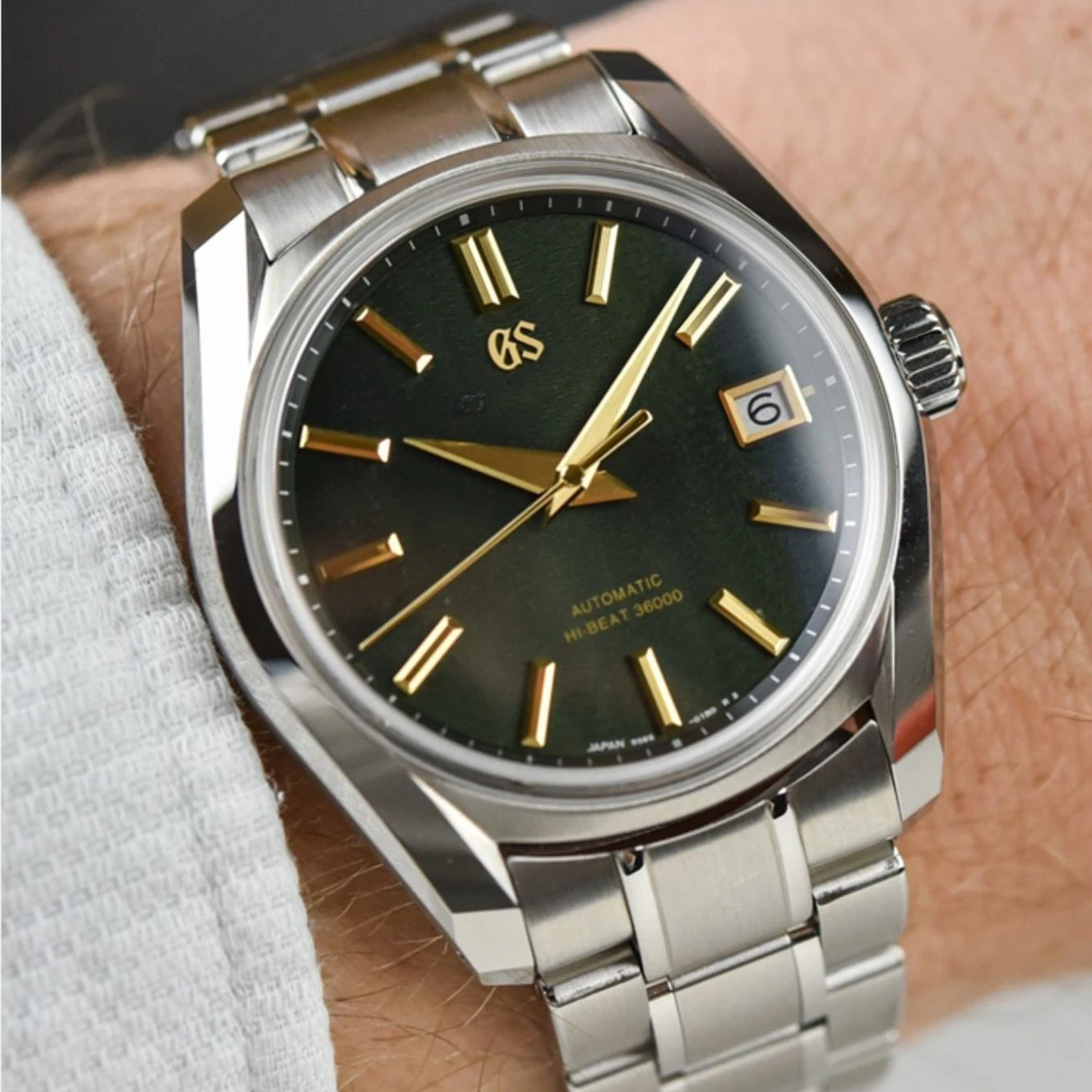 Heißer Verkauf Neue Mode Luxus Marke GS Uhr Edelstahl Armband Nicht Mechanische Quarzuhr Business Casual herren Uhr