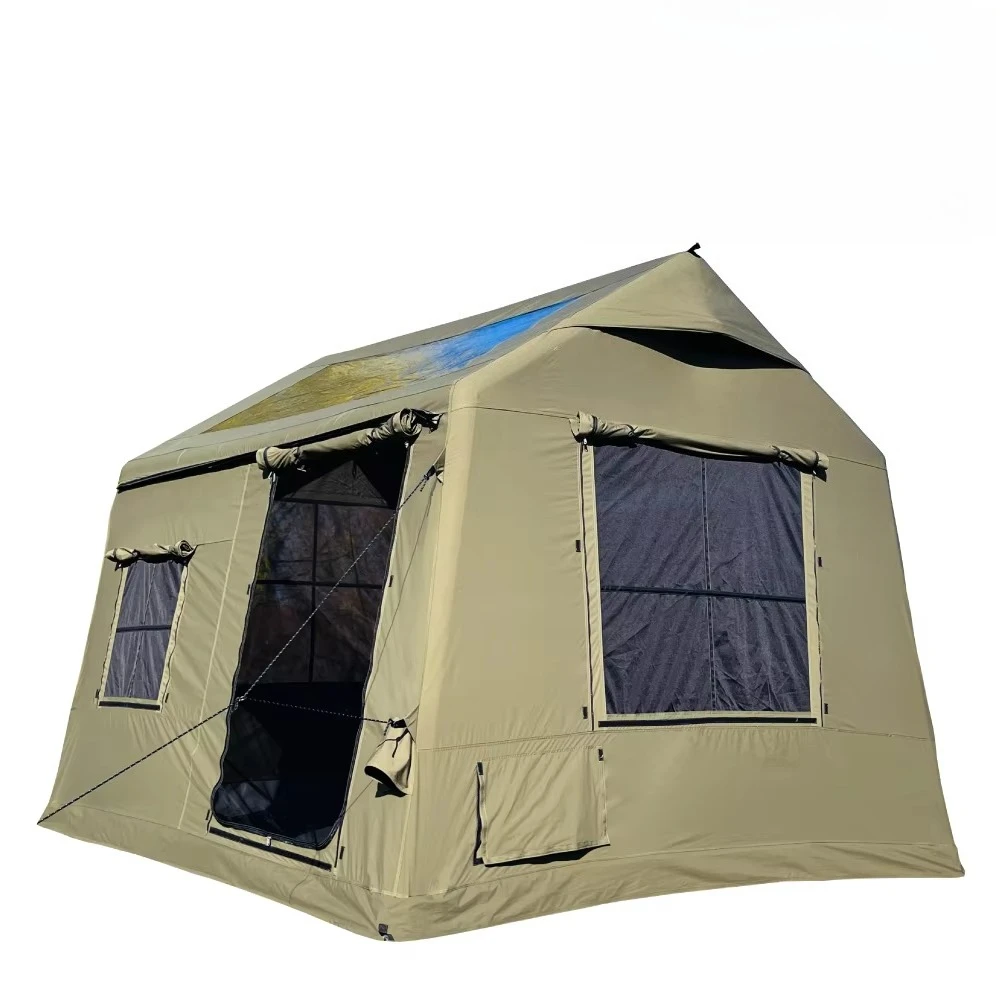 

8.1 Square Meters Ten with a 9.5 Square Meters Canopy New Product Hot Tent For Sale