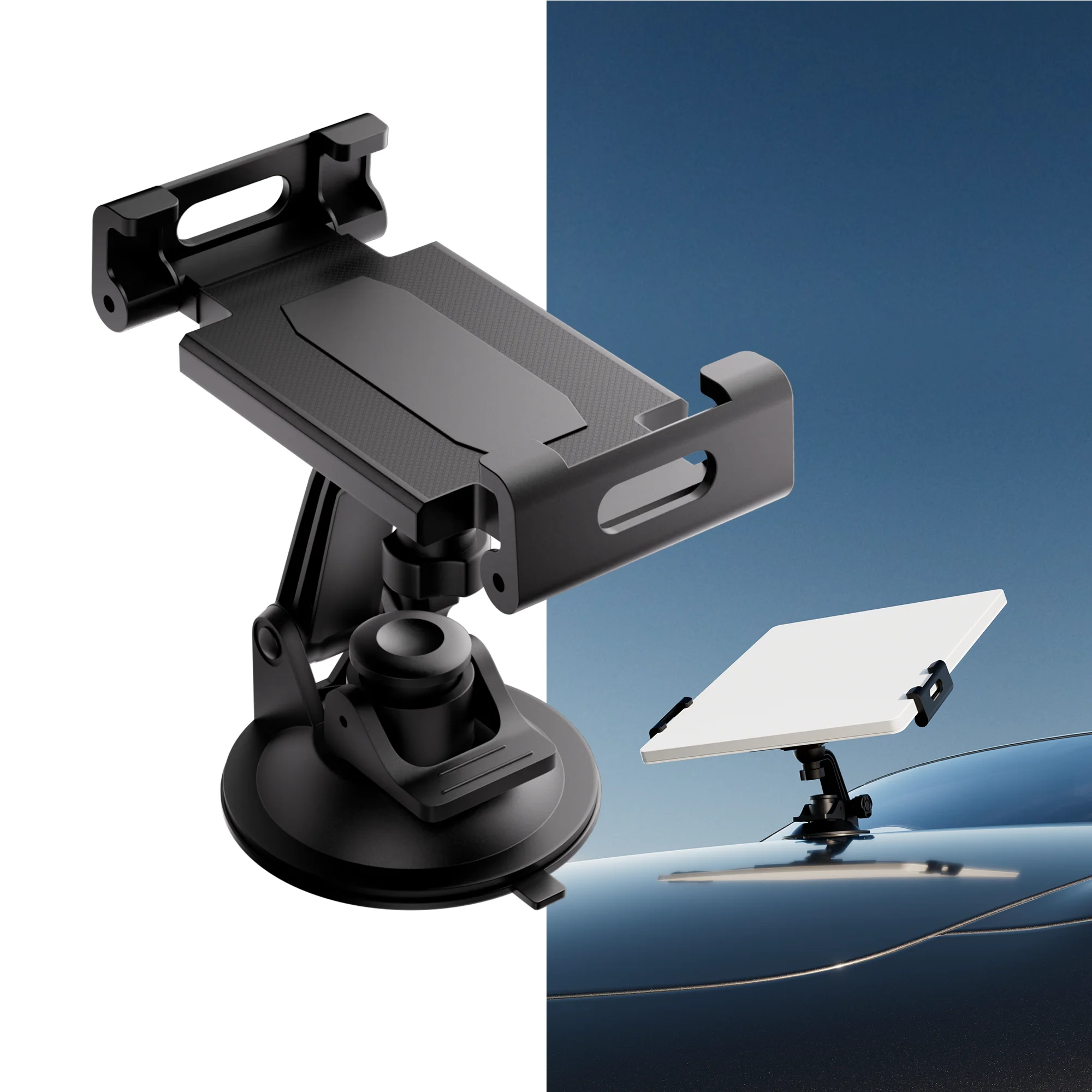 Suction Holder for Starlink Mount with Adjustable Flexible 360° Bracket Rotation Compatible with Starlink Mini