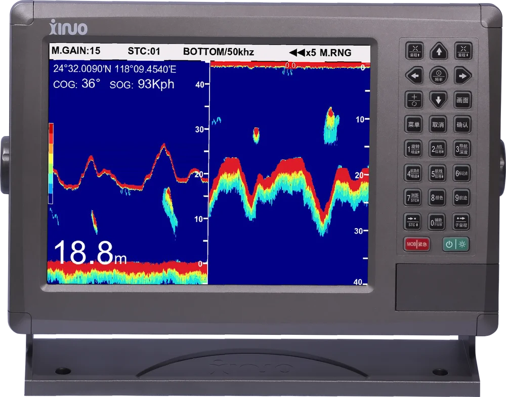 Echo Sounder for Fishing boat & Ships Echo Soundeur Combo