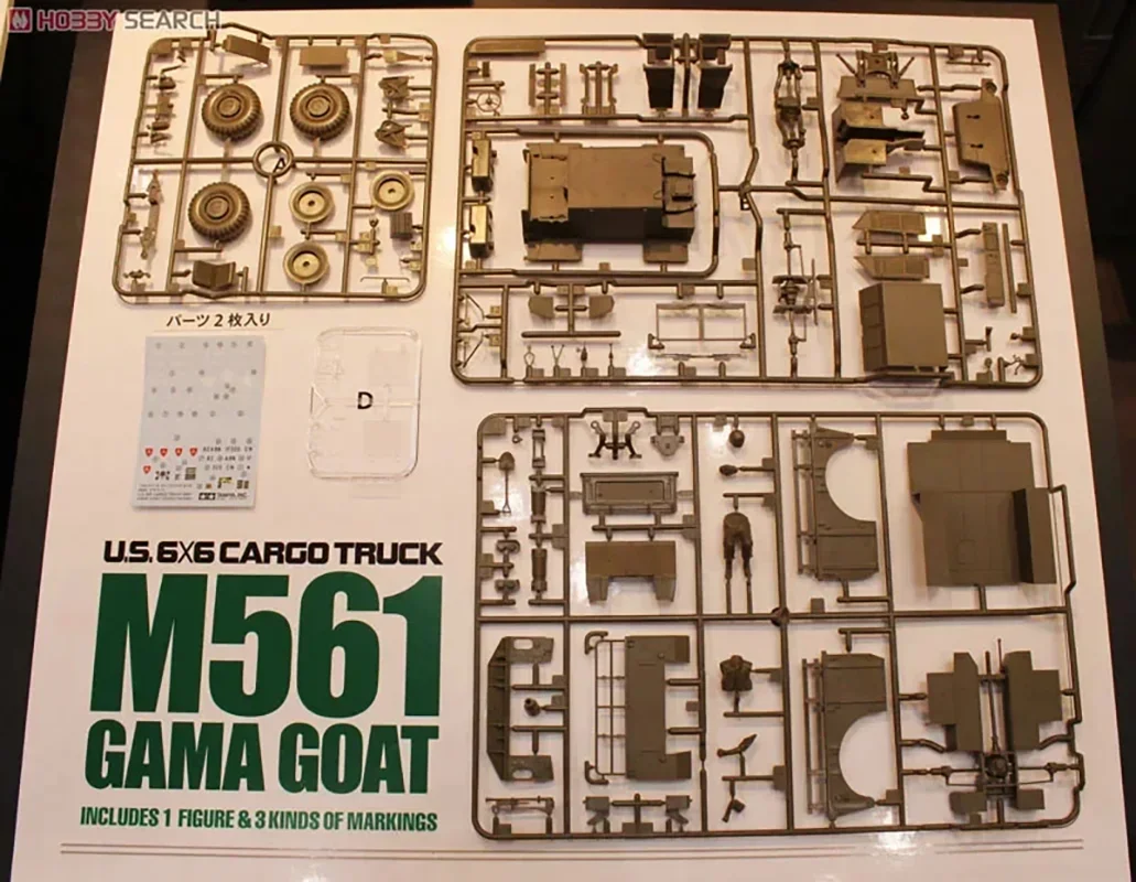 Tamiya 35330 1/35 U.S. 6x6 Frachtwagen M561 Gama Ziege Montage Modellbau Kits Statisches Spielzeug für Modell Hobby Machen DIY