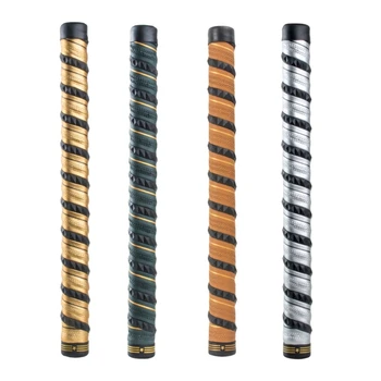 مقبض نادي الجولف الجديد لعام 2024 لمقبض مضرب الجولف PU، قبضة مضرب الجولف غير القابلة للانزلاق