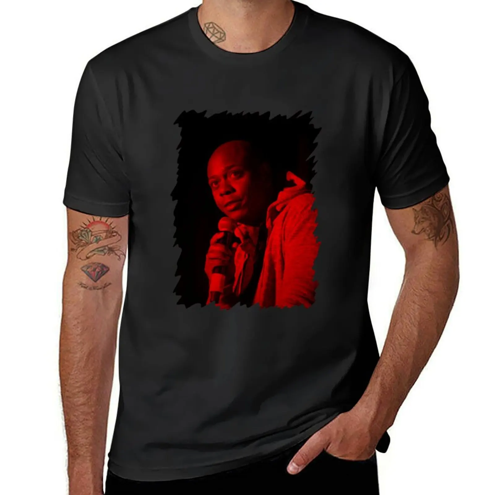 Dave Chappelle - Celebrity T-Shirt summer top Aesthetic clothing t shirt for men