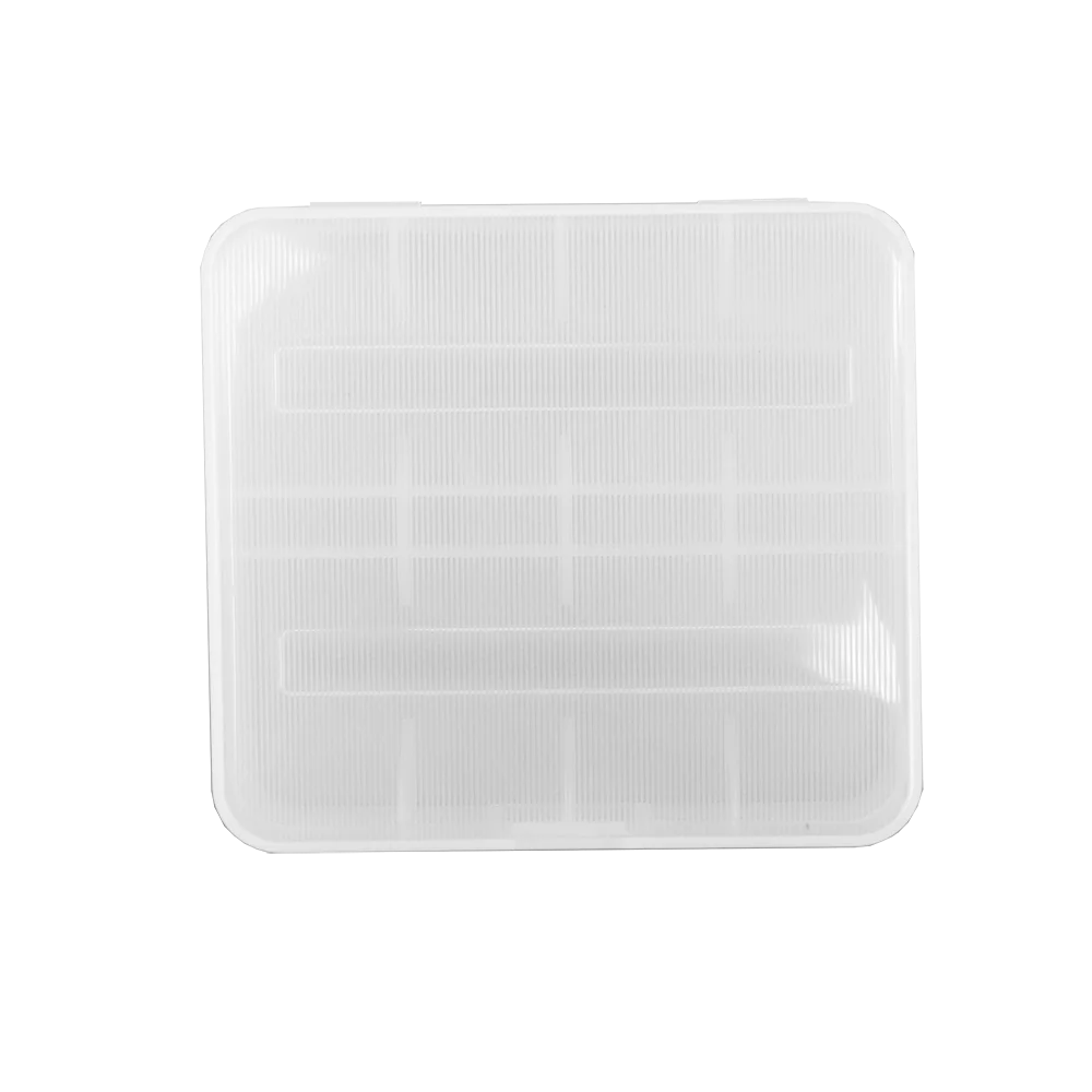 Caixa de armazenamento de bateria de plástico rígido transparente portátil caso de armazenamento de baterias duráveis apto para 2x26650 bateria