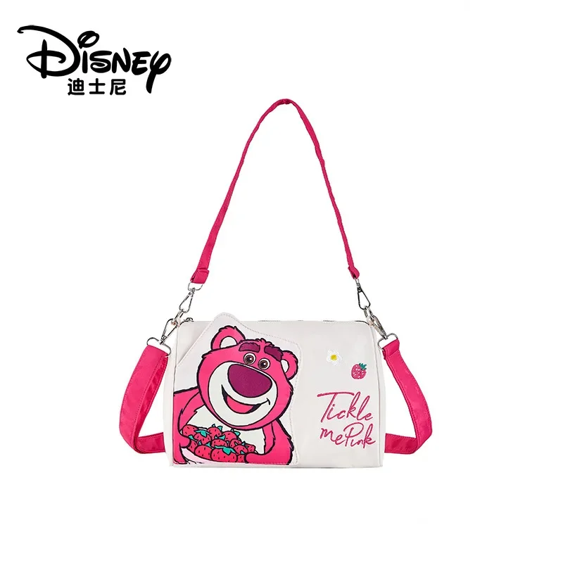 New Disney Cartoon Pooh Judy Lotso Women\'s Handbag Shoulder Crossbody Bag Casual Fashion Girls PU Round Bag Girls Birthday Gift