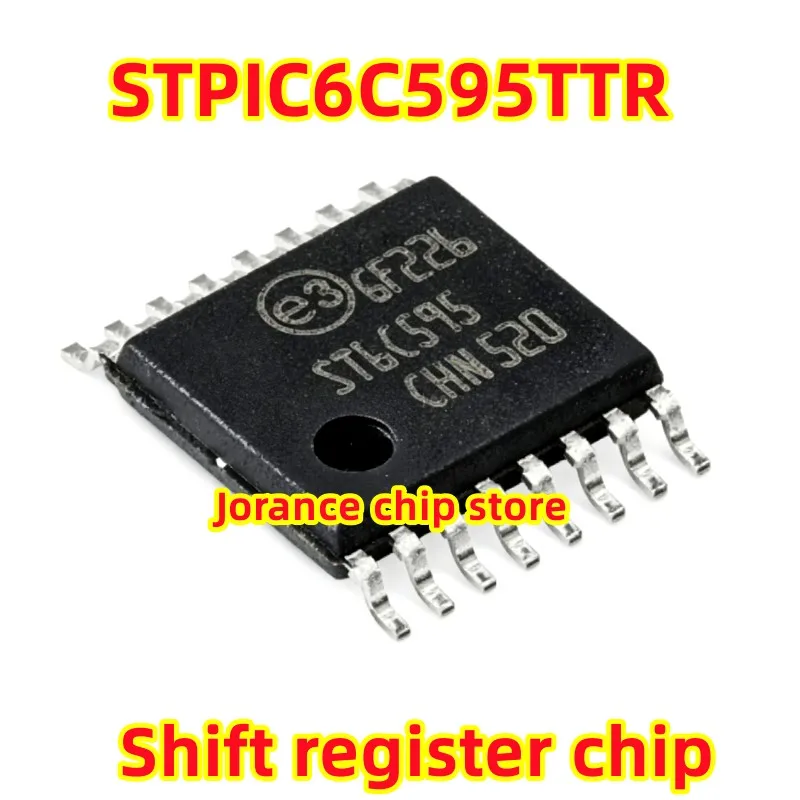 STPIC6C595TTR Silk Screen ST6C595 TSSOP-16 Shift Register Chip