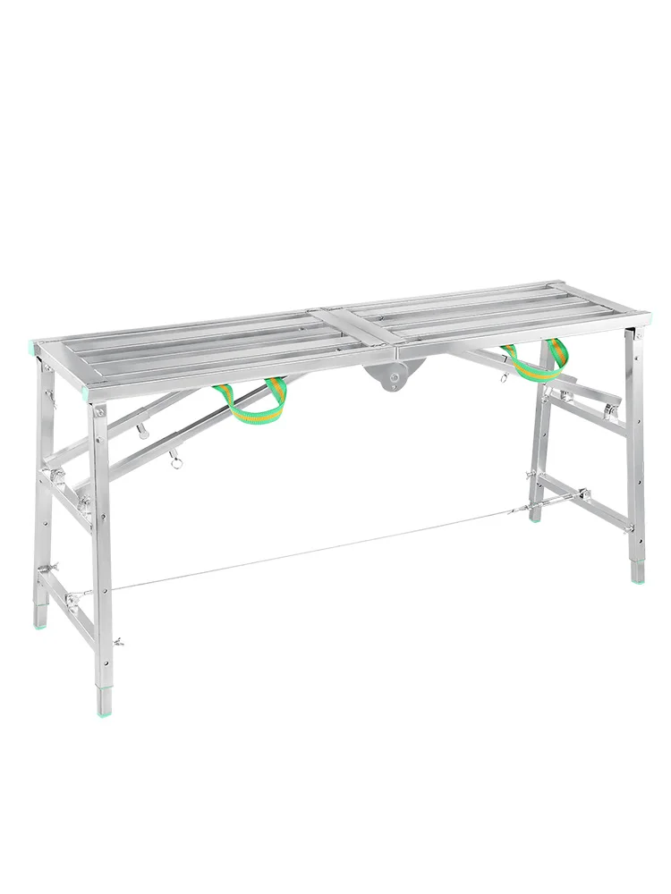 Folding Stirrup Scaffold Lifting Decoration Special Thickening Shelf Construction Engineering Ladder Scraping Putty Stirrups