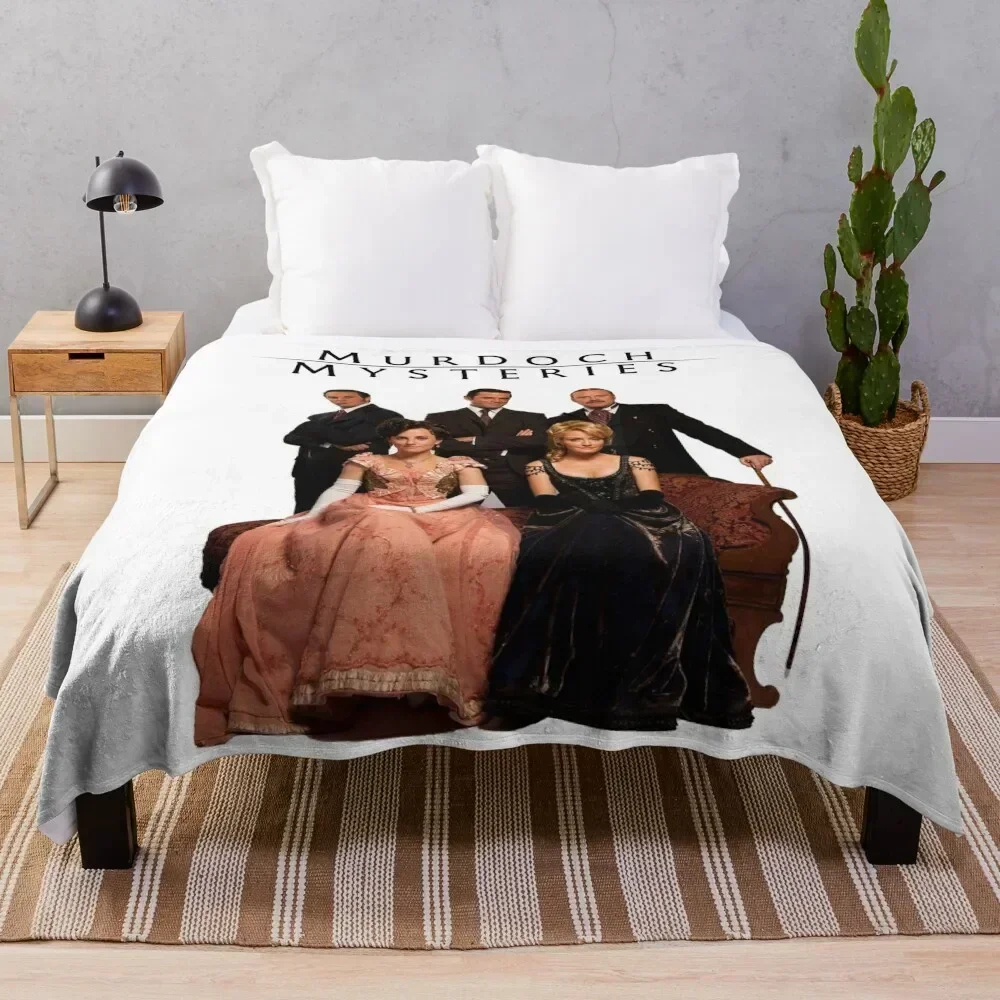 Murdoch Mysteries Design Throw Blanket Beautifuls cosplay anime Blankets