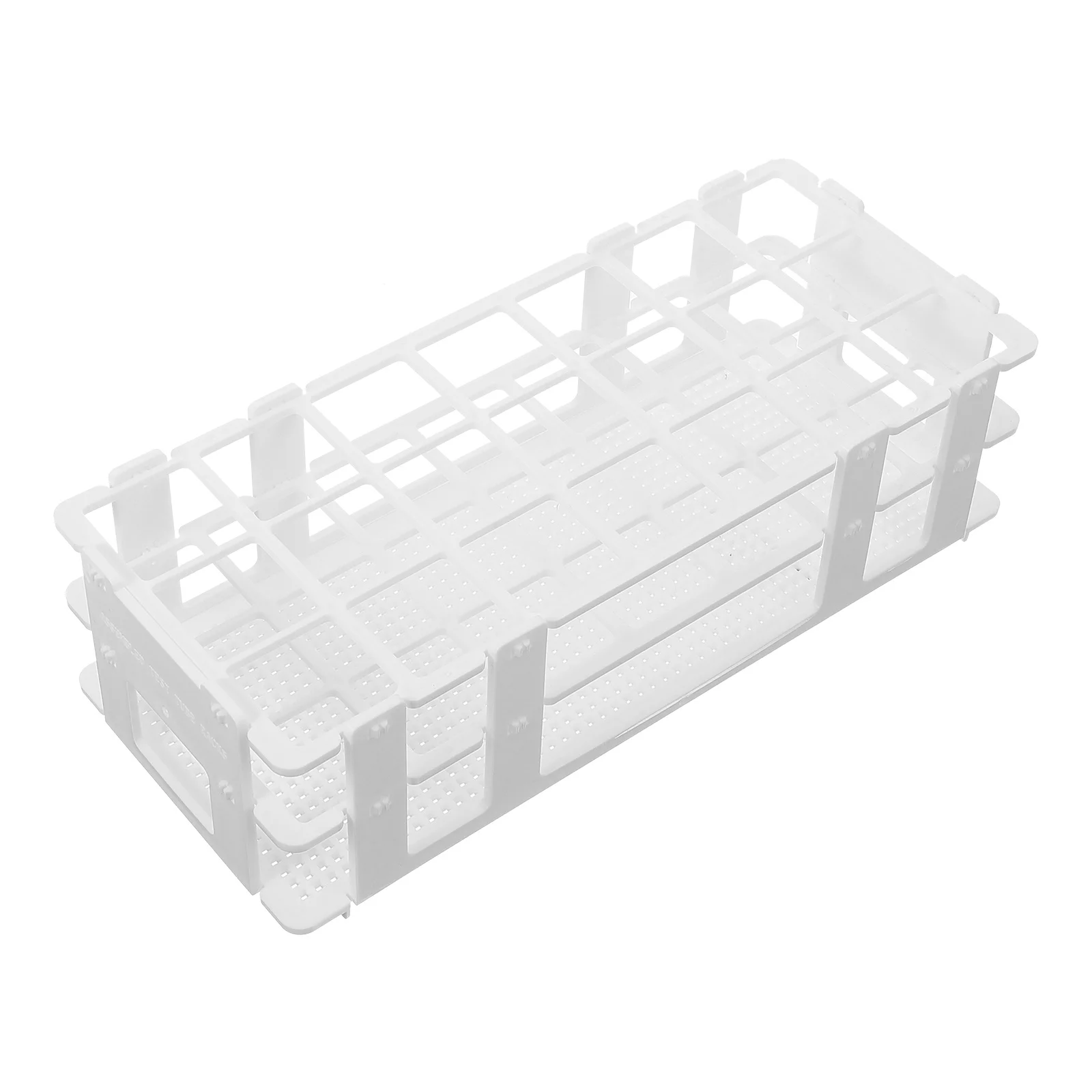 Glass Tube Bracket Planter Aquatic Plants Holder Flower Pot Hydroponic Storage Stand Plastic for Test Tubes Display Planting