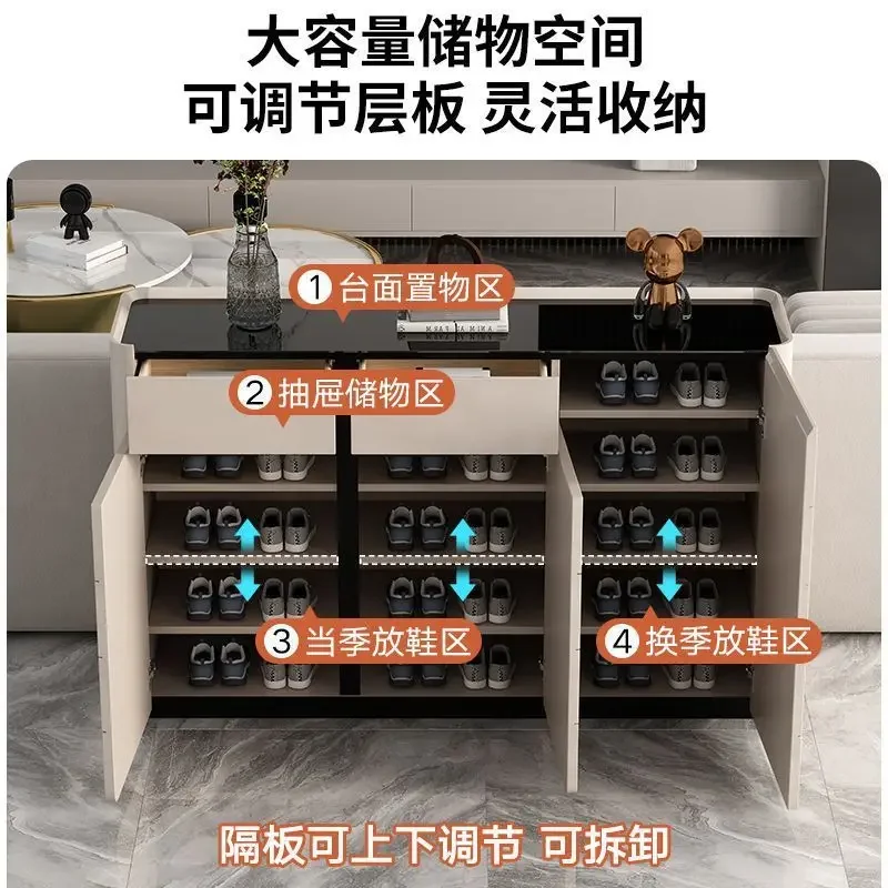 خزانة الأحذية، مدخل منزلي، خزانة مدخل، شقة صغيرة مدمجة، خزانة تخزين داخلية، سعة كبيرة، جديدة