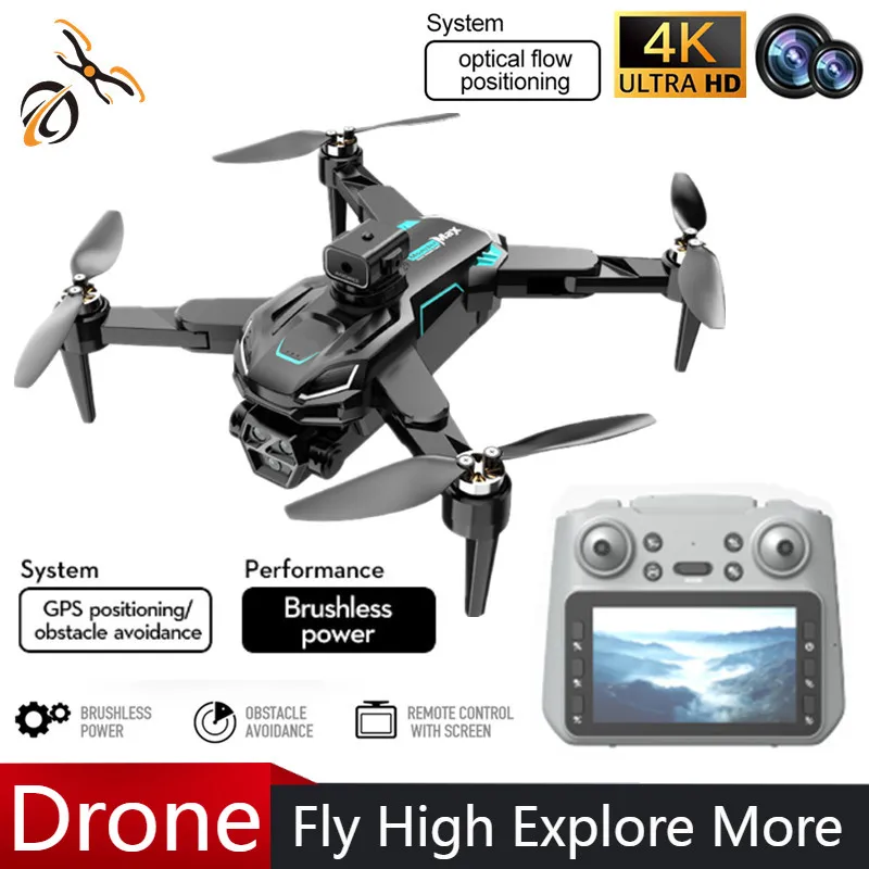 M22 Drone Profissional with Camera Hd 4k Intelligent Avoiding Obstacle Larger Screen Folding Brushless UAV Toy gifts 2026
