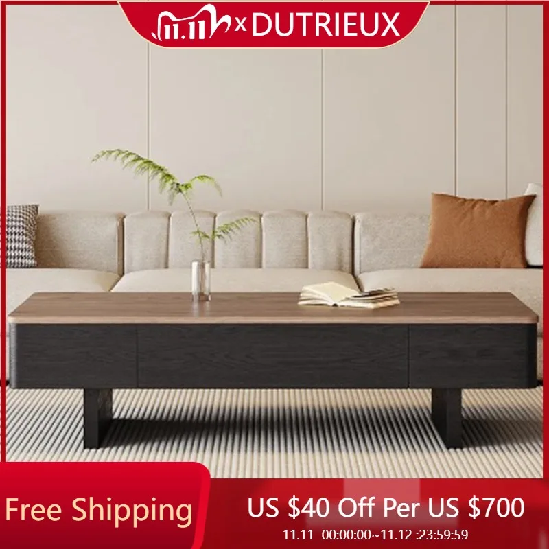 

Wooden Space Saving Coffee Tables Design Simple Style Industrial Coffee Table Simple Clear Mesas Bajas Ornaments Home Decor
